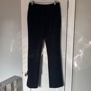 Black Extra Long Bootcut Pants